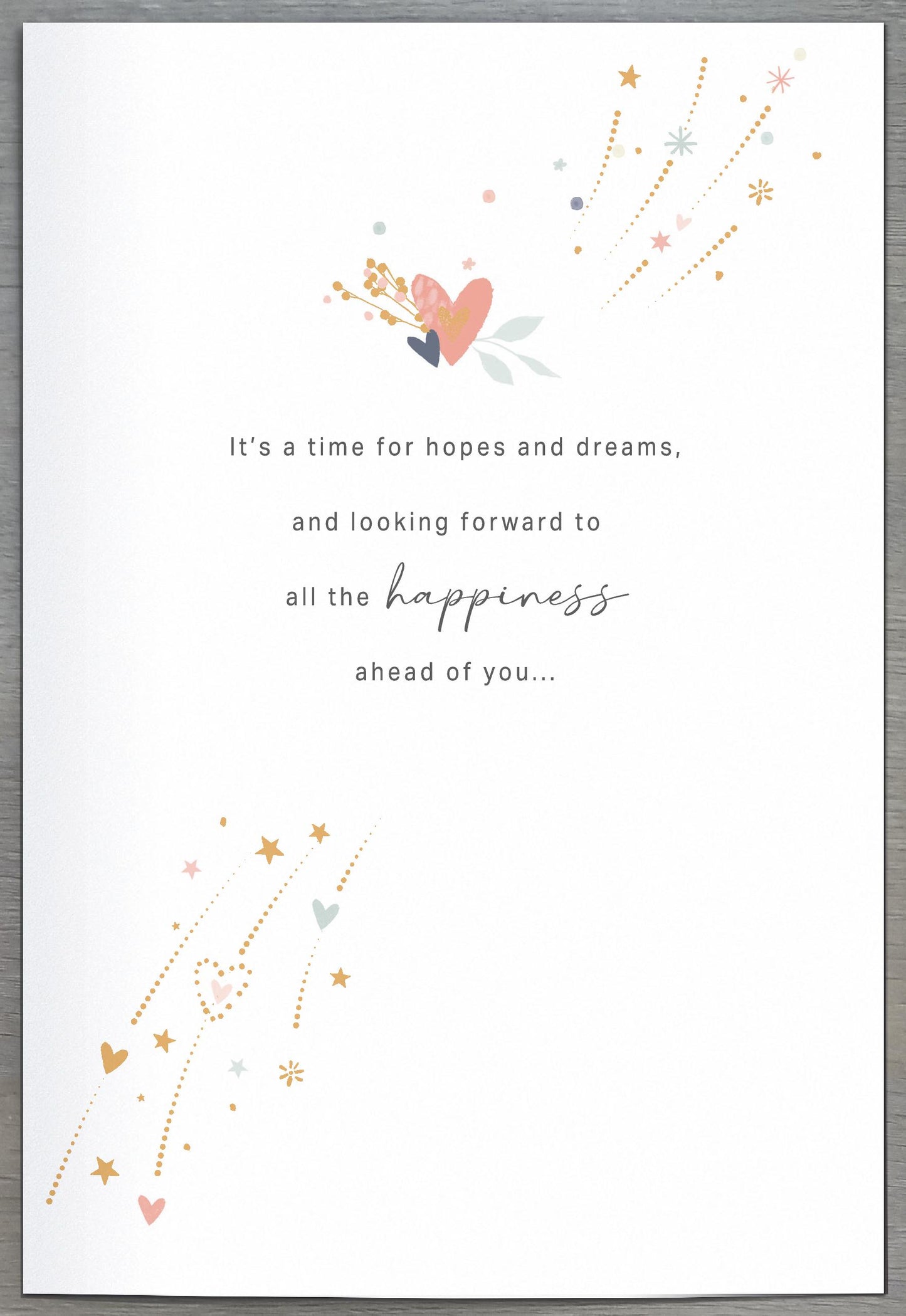 Hand Finished Greeting Cards Wedding  Daydreams