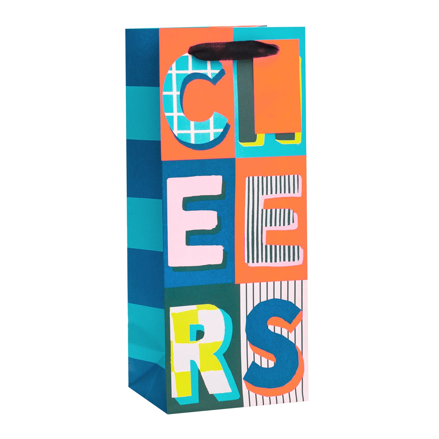 Gift Bag Bottle Greeting Cards Open Masc  Stop the Clock