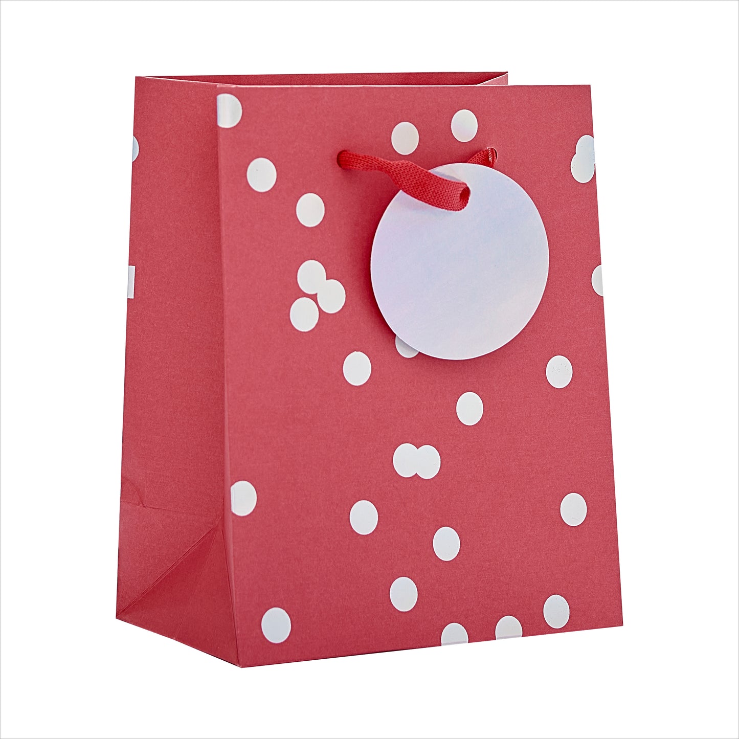 Gift Bag Small Greeting Cards Open  Red Holo