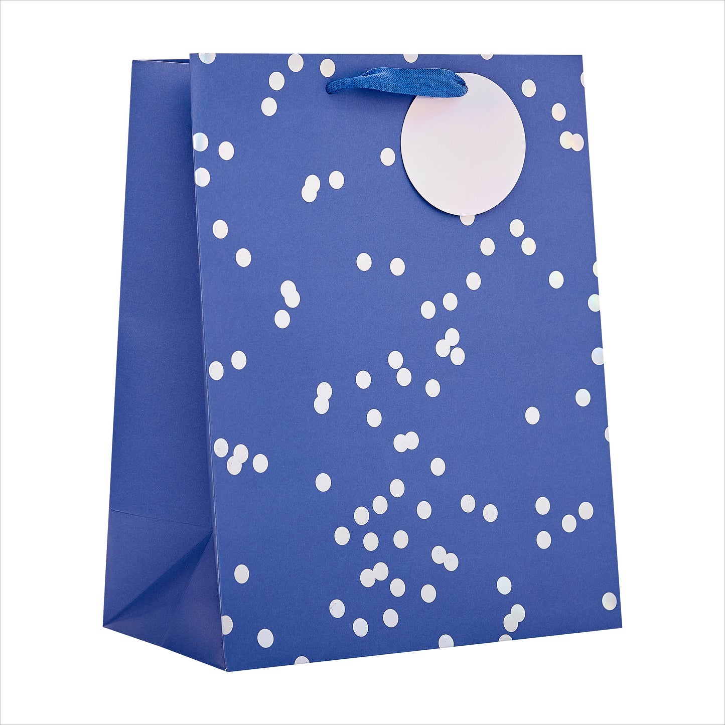 Gift Bag Large Greeting Cards Open  Blue Holo