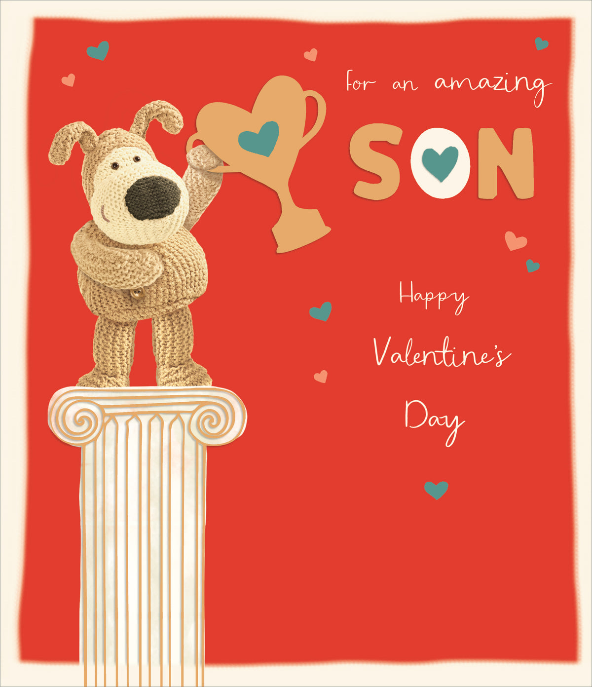 Standard Greeting Cards Son Cute Boofle