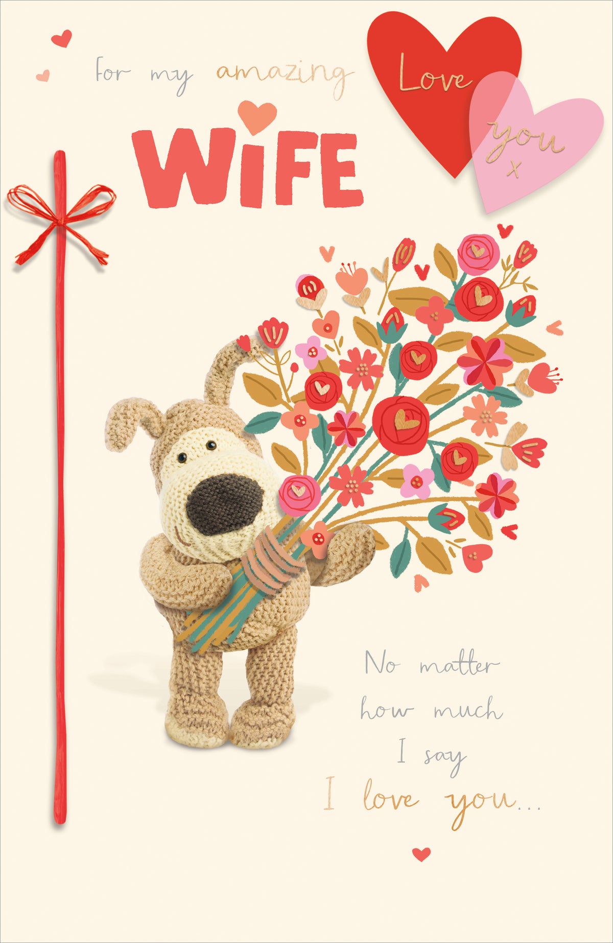 Standard Greeting Cards Wife Cute Boofle