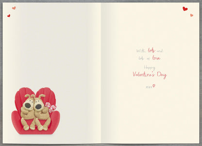 Standard Greeting Cards Husband Cute Boofle