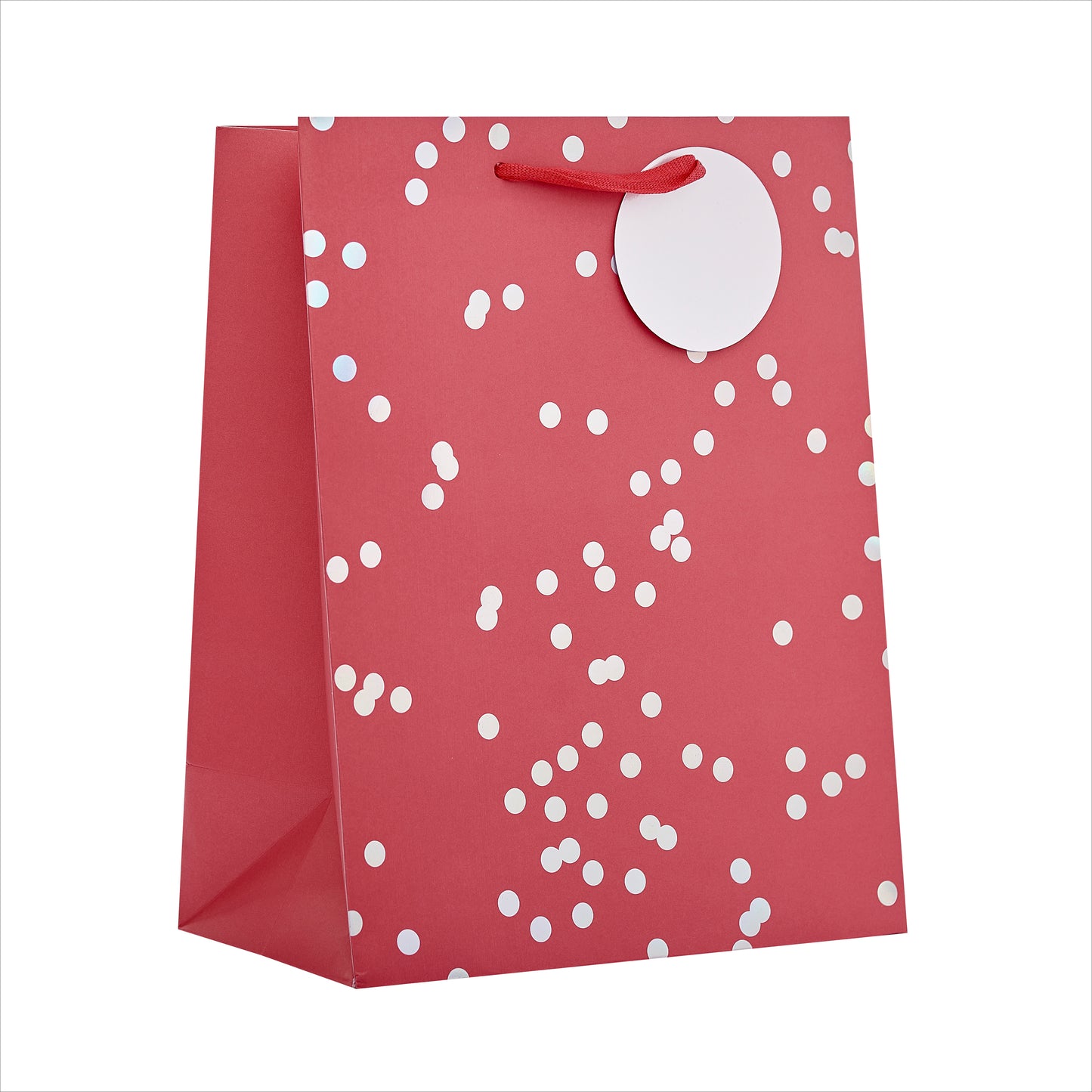 Gift Bag Large Greeting Cards Open  Red Holo