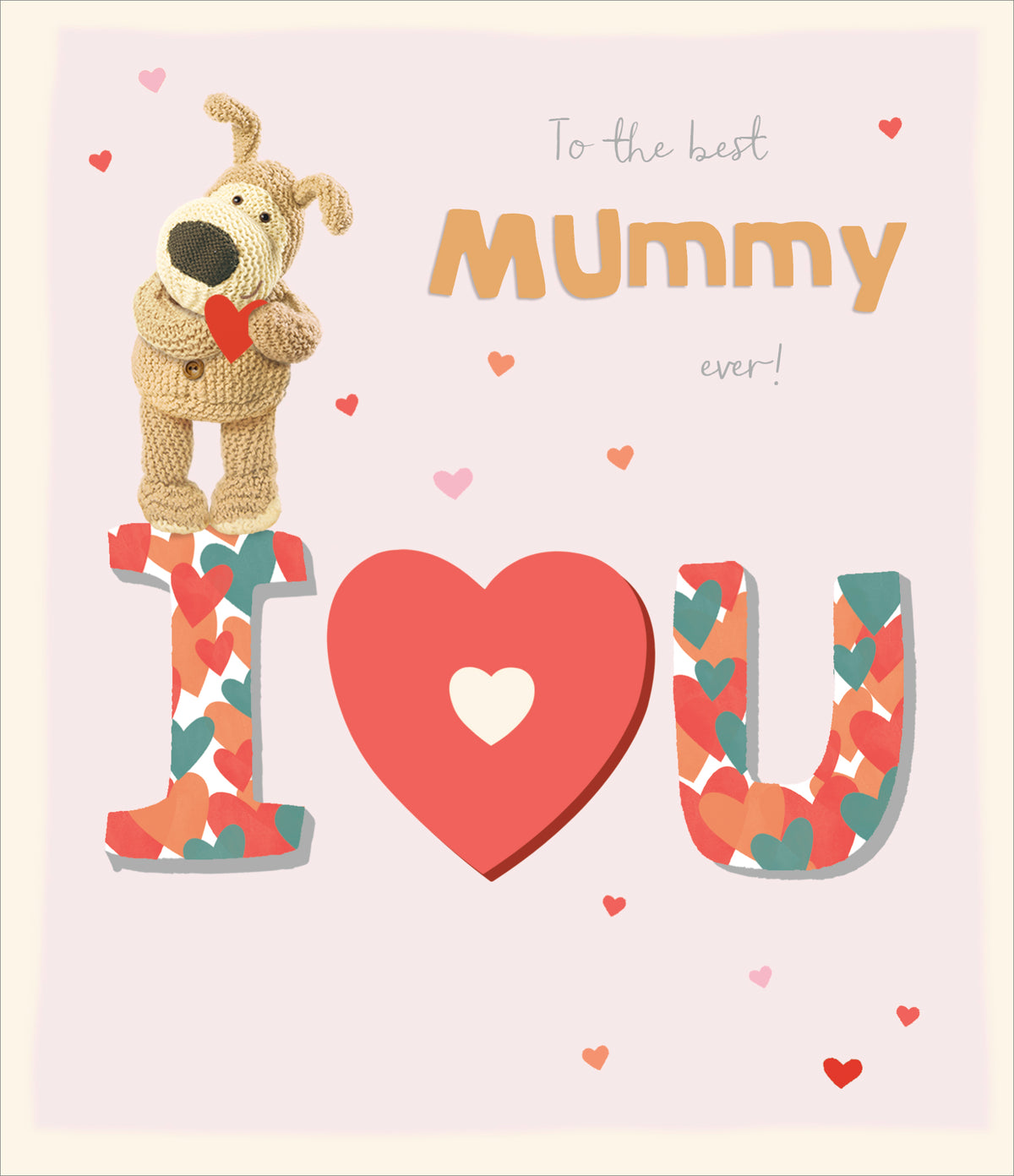 Standard Greeting Cards Mummy Cute Boofle
