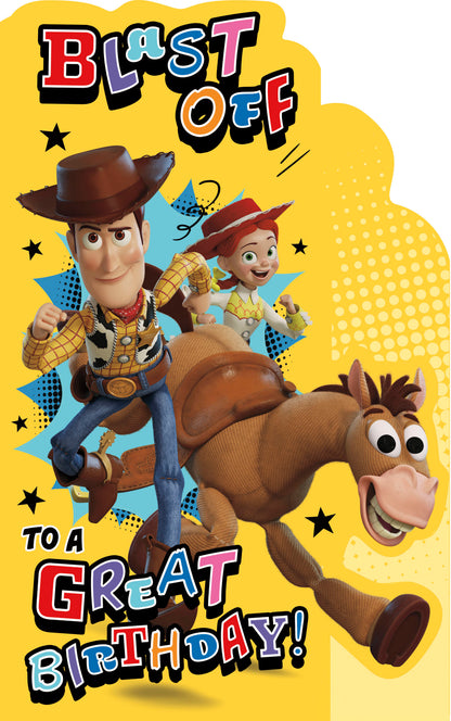 Standard Greeting Cards Birthday Juvenile Disney Toy Story