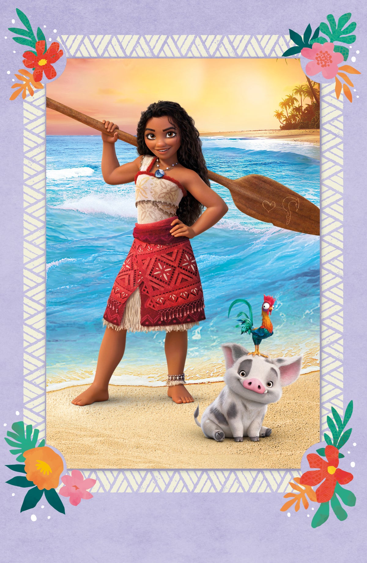 Hand Crafted Greeting Cards Birthday Girl Juvenile Disney Moana