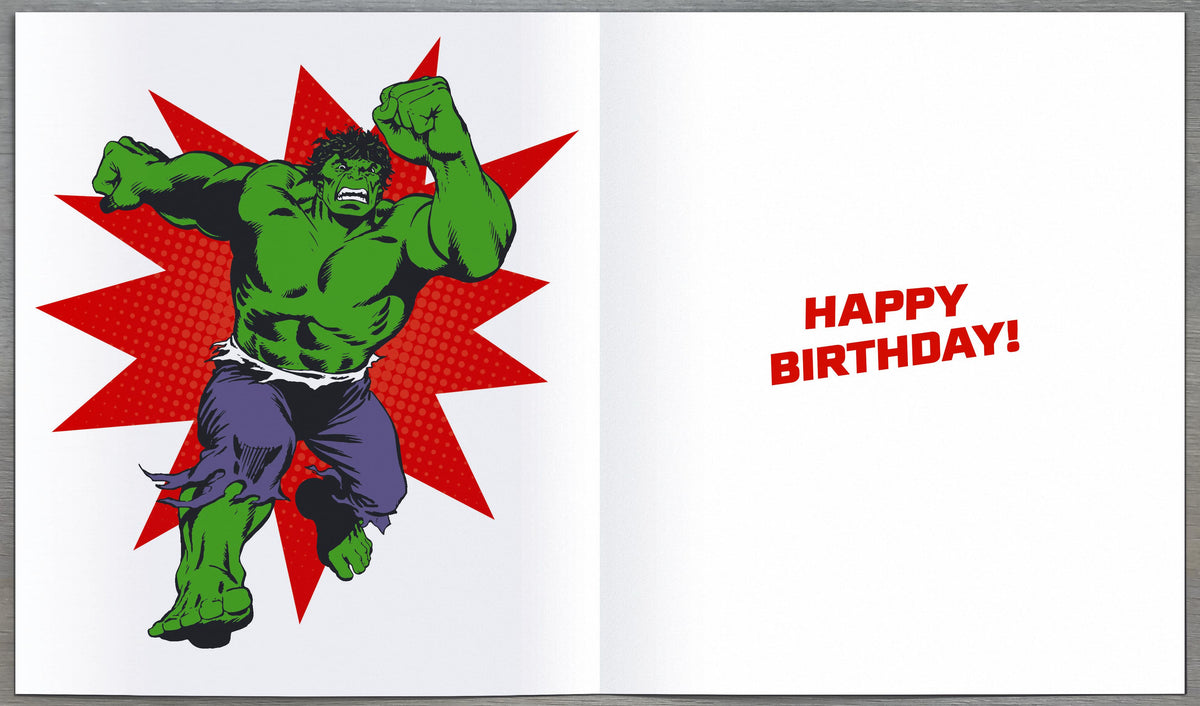 Standard Greeting Cards Birthday 12 Year Boy Juvenile Disney Marvel