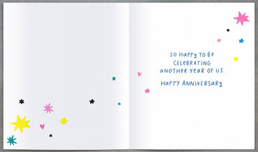 Standard Greeting Cards Anniversary Wedding Husband  Happy Vibes