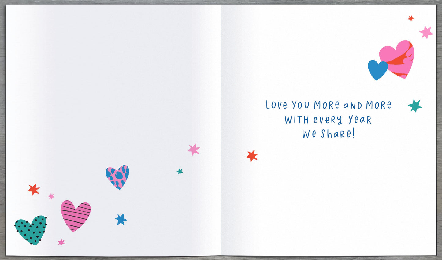 Standard Greeting Cards Anniversary Wedding Wife  Happy Vibes
