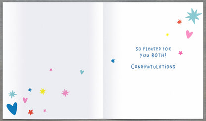 Standard Greeting Cards Engagement  Happy Vibes