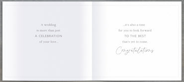 Hand Finished Greeting Cards Wedding  Carlton Core Line