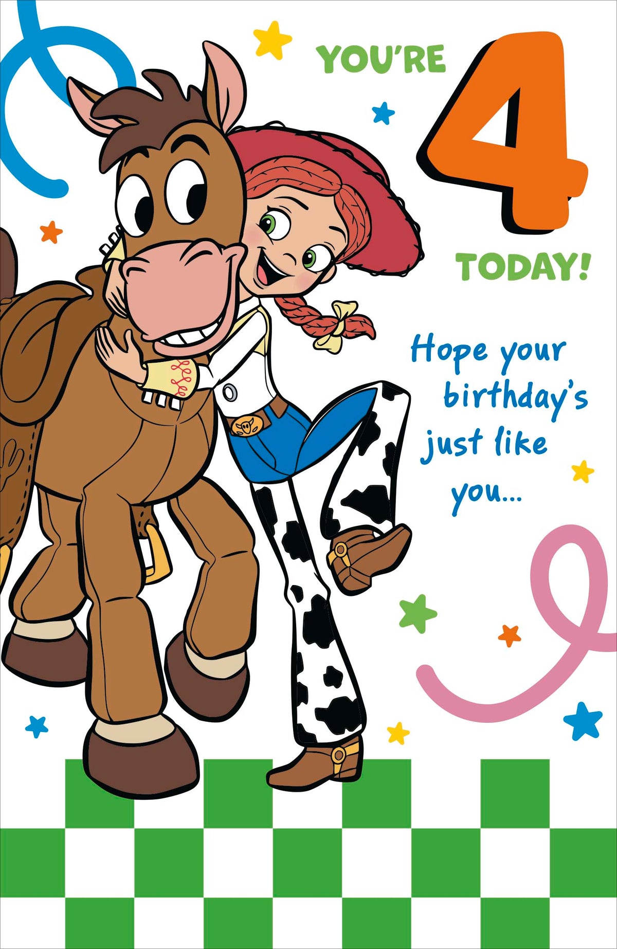 Standard Greeting Cards Birthday 4 Year Girl Juvenile Disney Toy Story