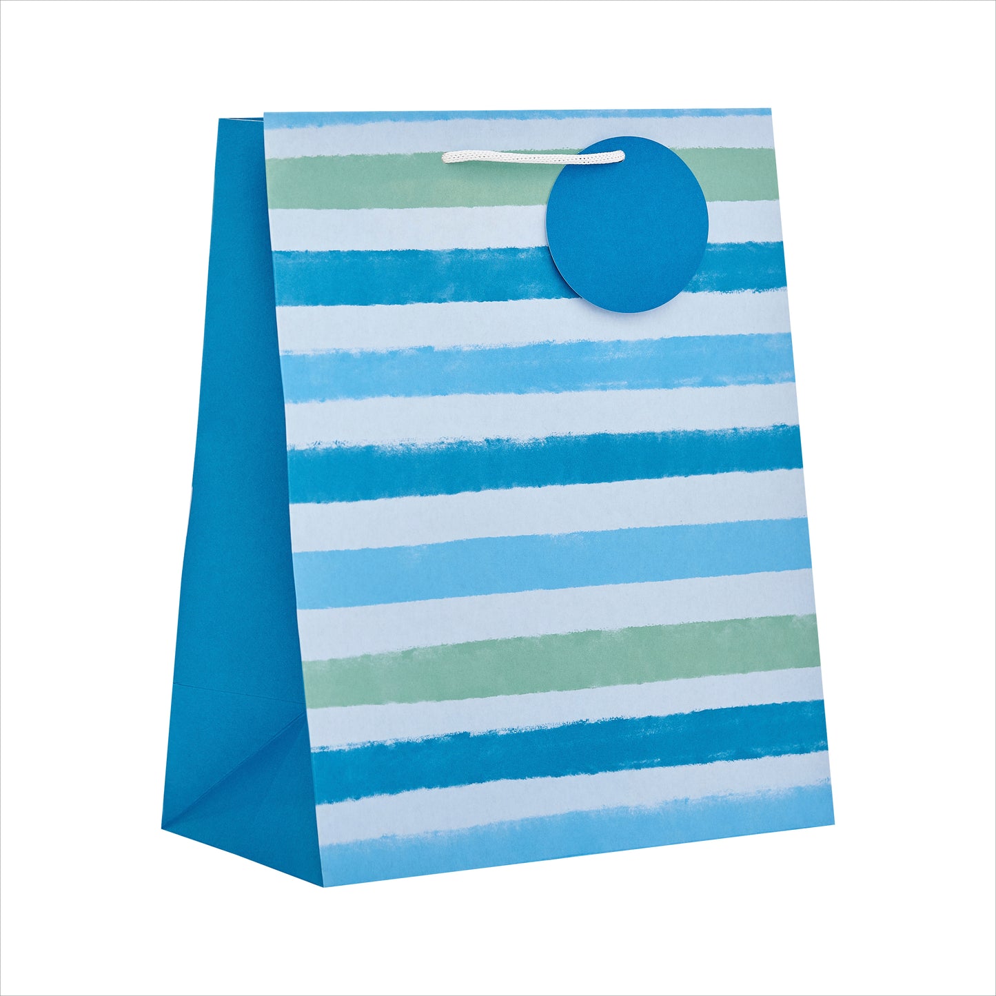 Gift Bag Large Greeting Cards Open Masc  Essentials Blue Stripe