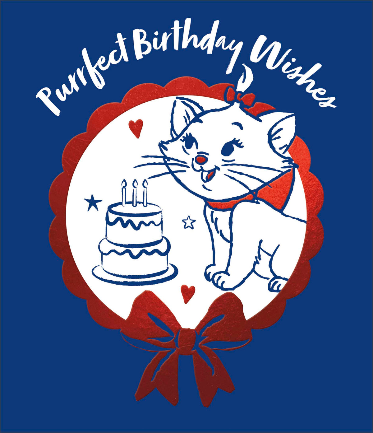 Standard Greeting Cards Birthday Girl Juvenile Disney Aristocats