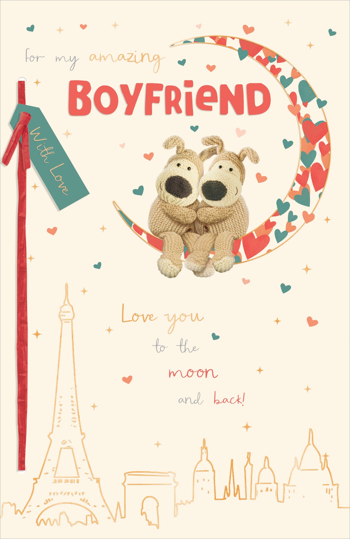 Standard Greeting Cards Boyfriend Cute Boofle