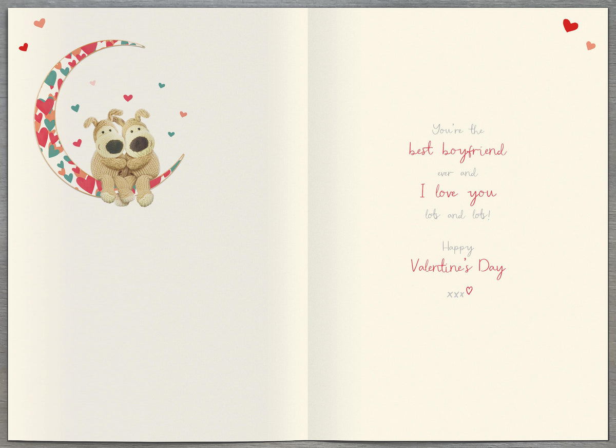 Standard Greeting Cards Boyfriend Cute Boofle