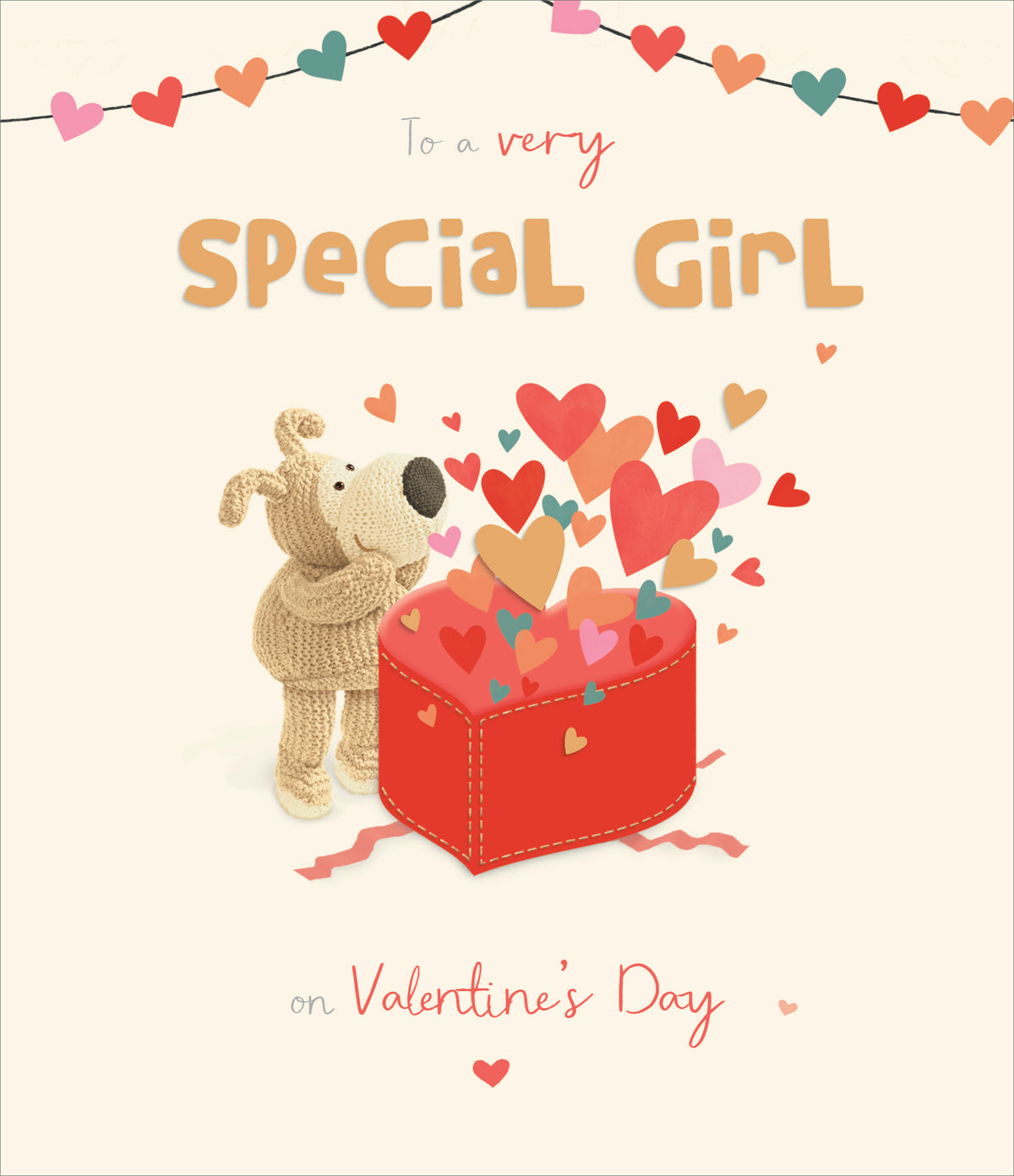 Standard Greeting Cards Special Girl Cute Boofle