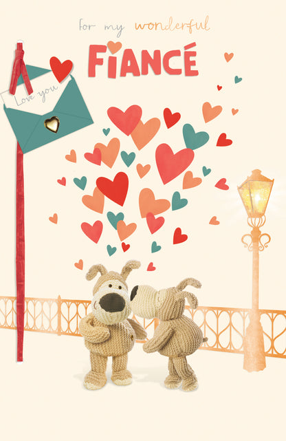 Standard Greeting Cards Fiance Cute Boofle