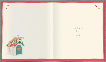 Standard Greeting Cards From Dog Cute Boofle