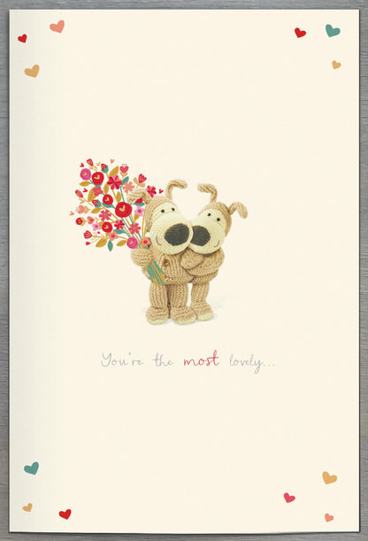Standard Greeting Cards Girlfriend Cute Boofle