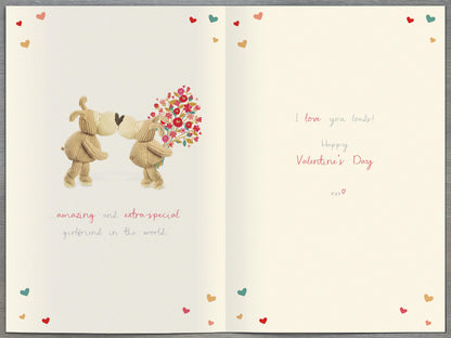 Standard Greeting Cards Girlfriend Cute Boofle