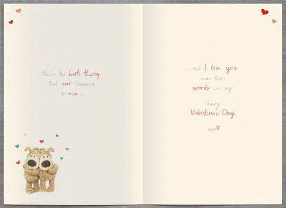 Standard Greeting Cards One I Love Cute Boofle