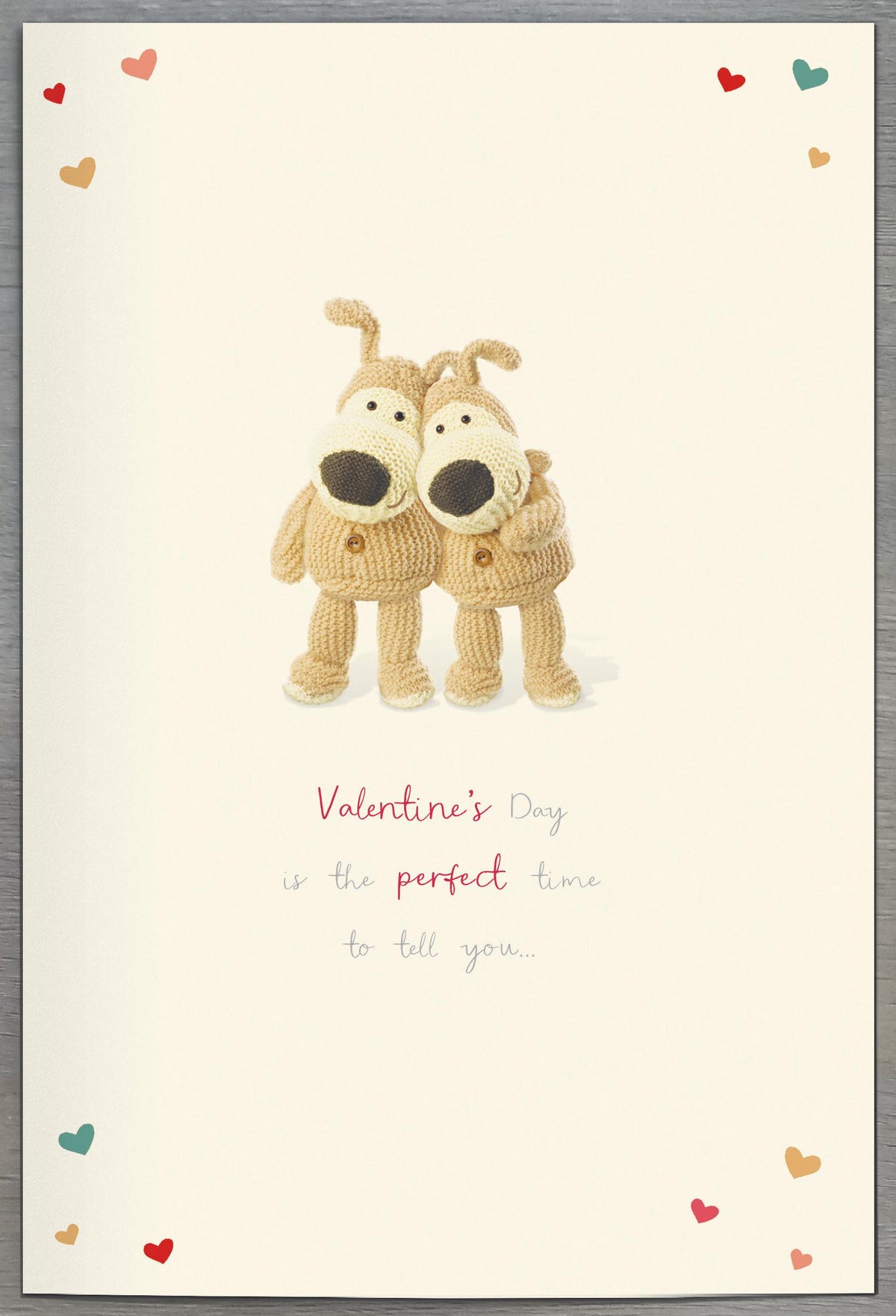 Standard Greeting Cards One I Love Cute Boofle