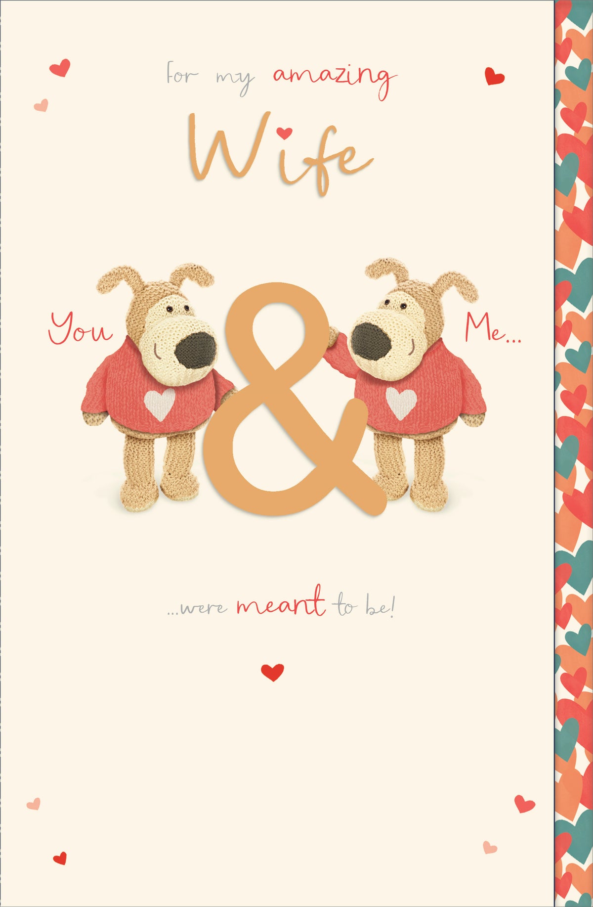 Standard Greeting Cards Wife Cute Boofle