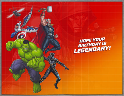 Standard Greeting Cards Birthday 10 Year Boy Juvenile Disney Avengers
