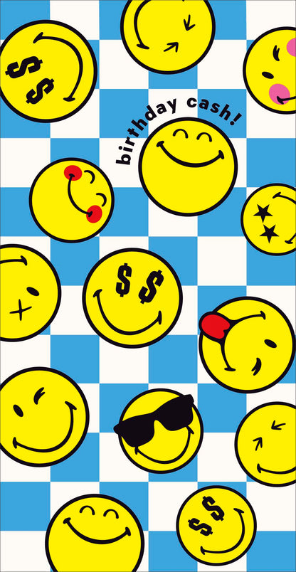 Money Wallet Greeting Cards Birthday Moneyholder Juvenile Smiley World