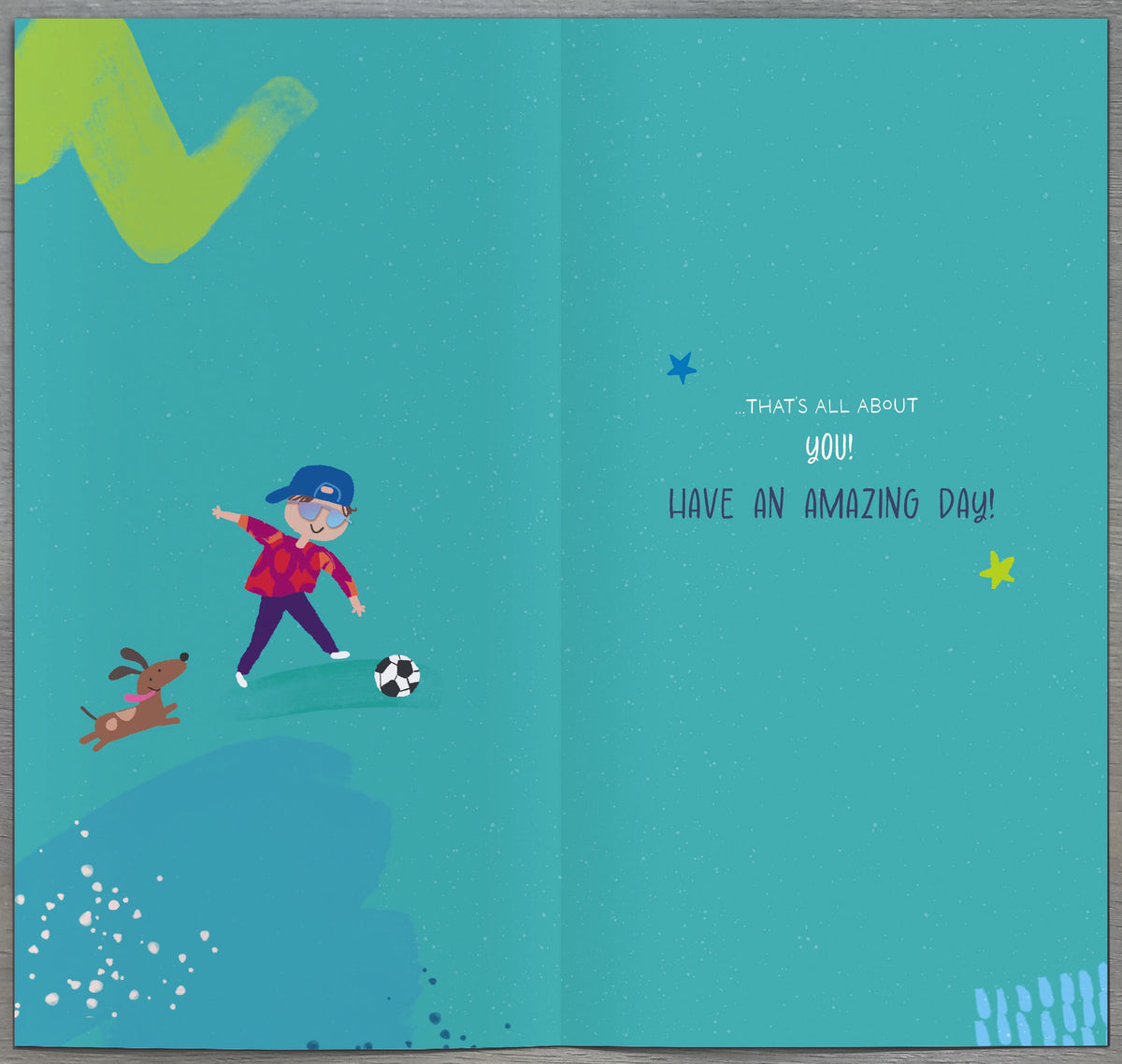 Standard Greeting Cards Birthday 10 Year Boy Juvenile Carlton Core Line