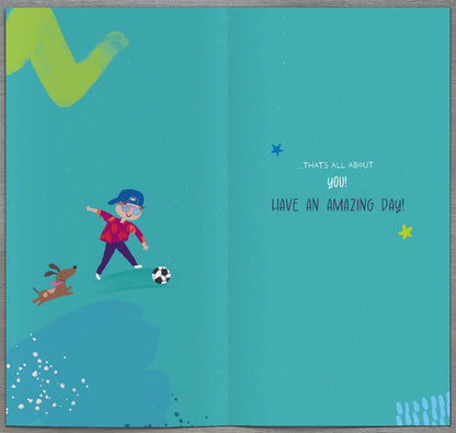 Standard Greeting Cards Birthday 10 Year Boy Juvenile Carlton Core Line