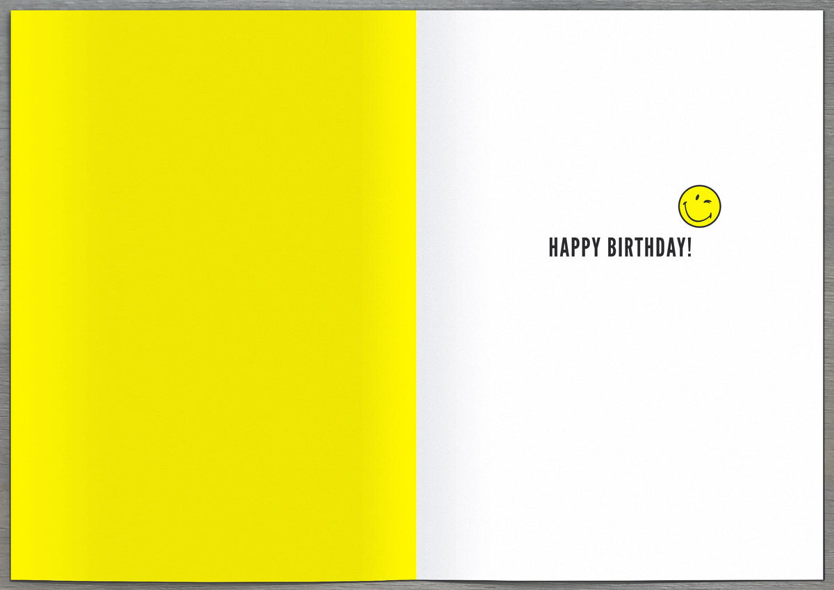 Hand Finished Greeting Cards Juvenileenile General Smiley World