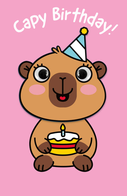 Hand Finished Greeting Cards Birthday Girl Juvenile Eye Spy