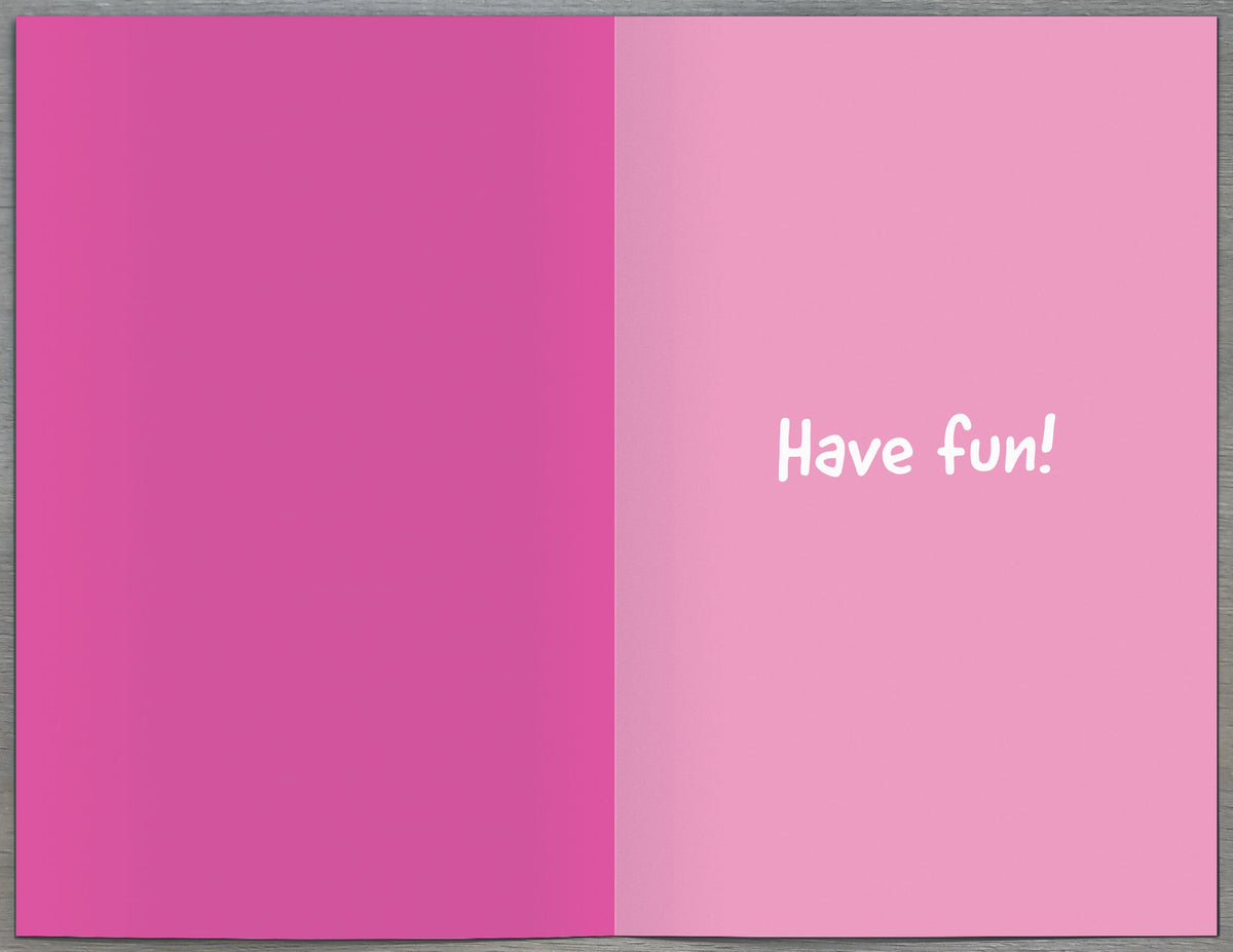 Hand Finished Greeting Cards Birthday Girl Juvenile Eye Spy