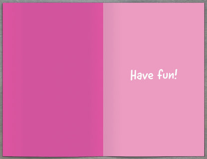 Hand Finished Greeting Cards Birthday Girl Juvenile Eye Spy
