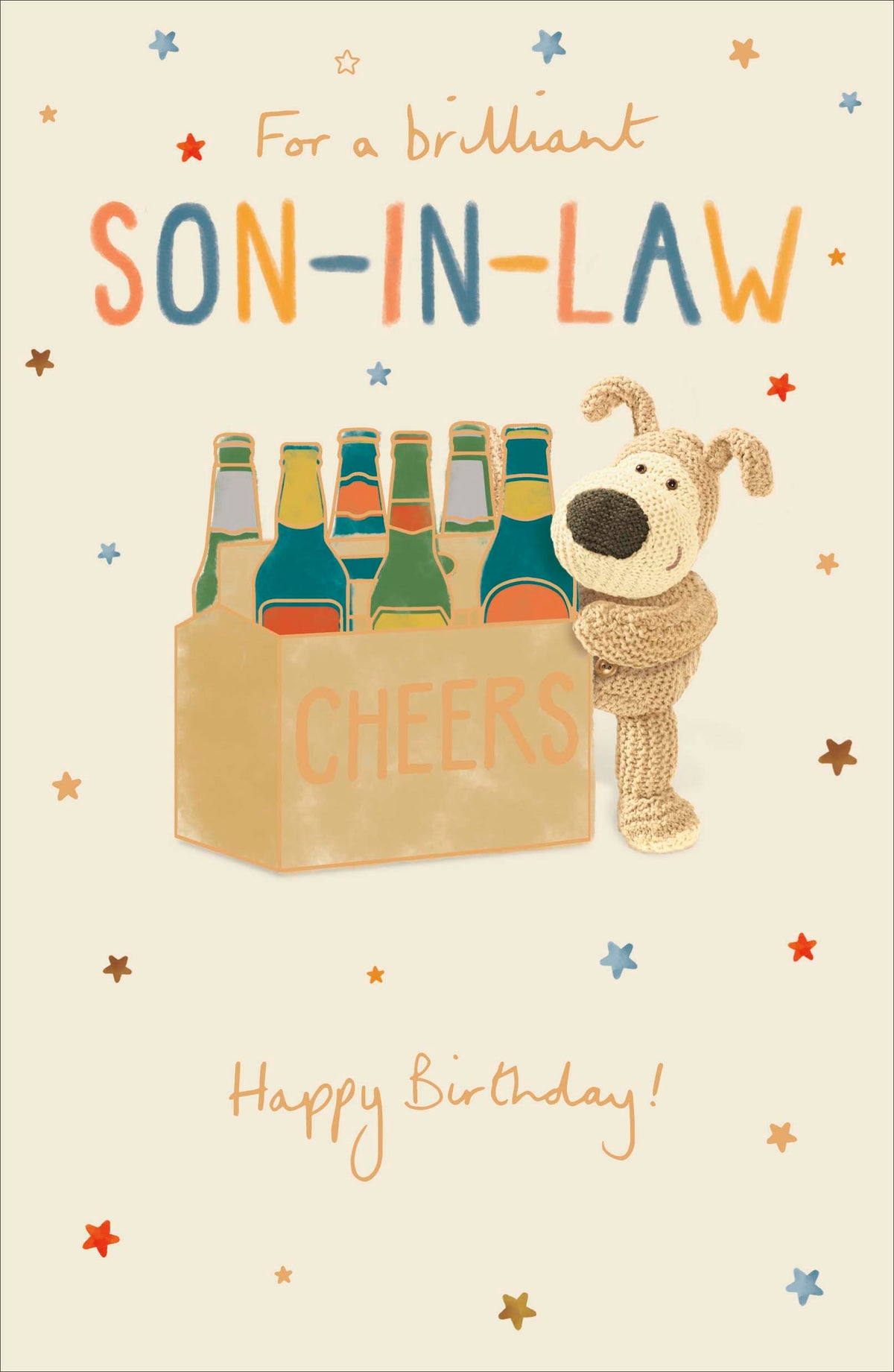 Standard Greeting Cards Birthday Son In Law Cute Boofle