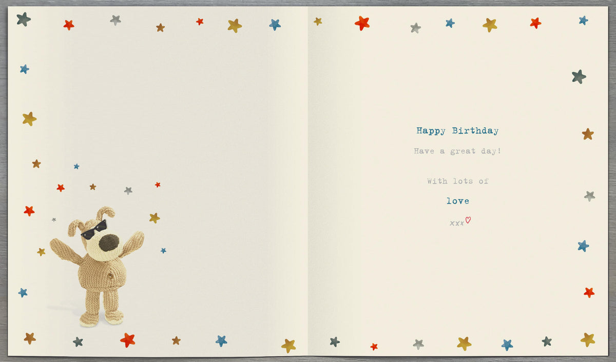 Standard Greeting Cards Birthday Cousin Masc Cute Boofle