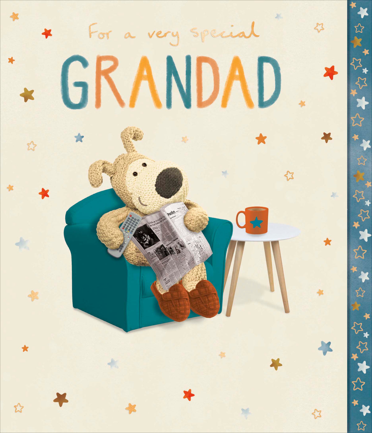 Standard Greeting Cards Birthday Grandad Cute Boofle