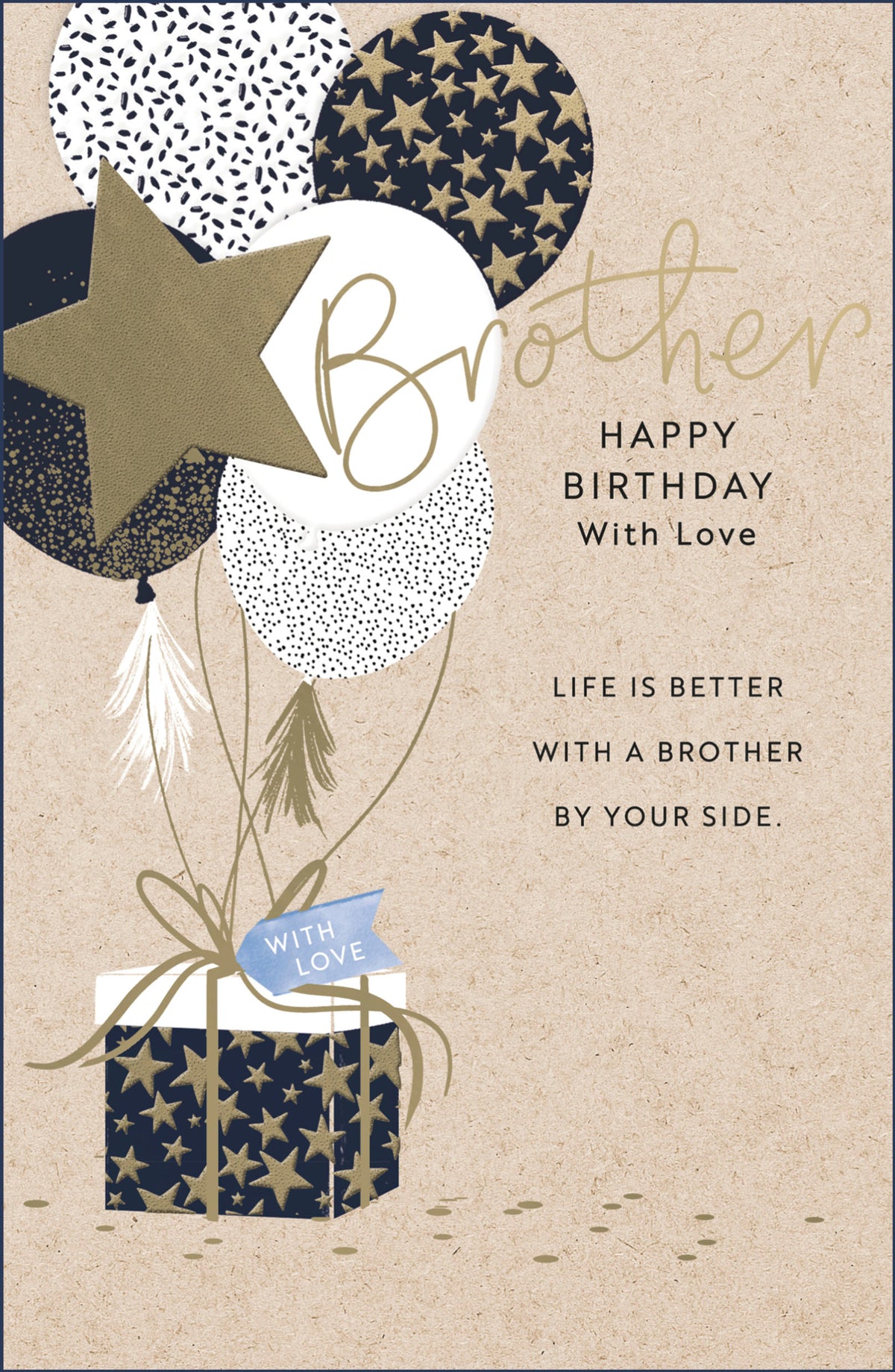 Standard Greeting Cards Birthday Brother  Gibson Core Line