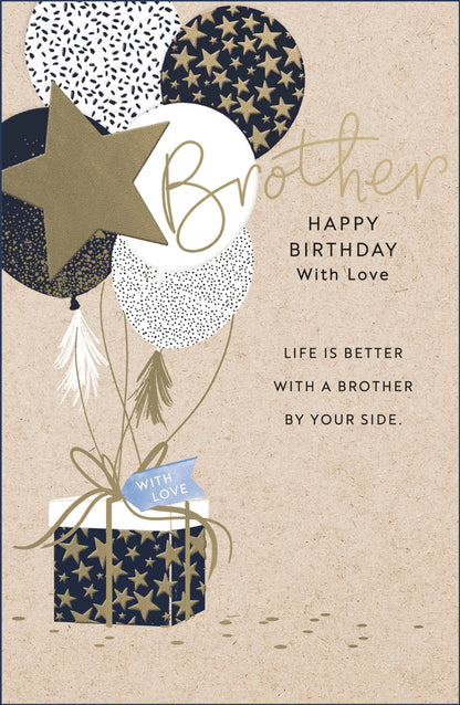 Standard Greeting Cards Birthday Brother  Gibson Core Line
