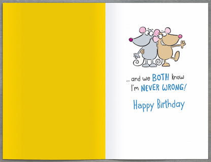 Standard Greeting Cards Birthday Husband Hum Giggles