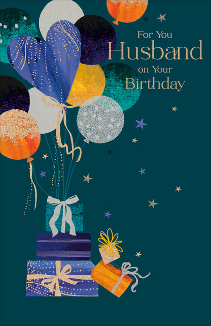 Standard Greeting Cards Birthday Husband  Carlton Core Line