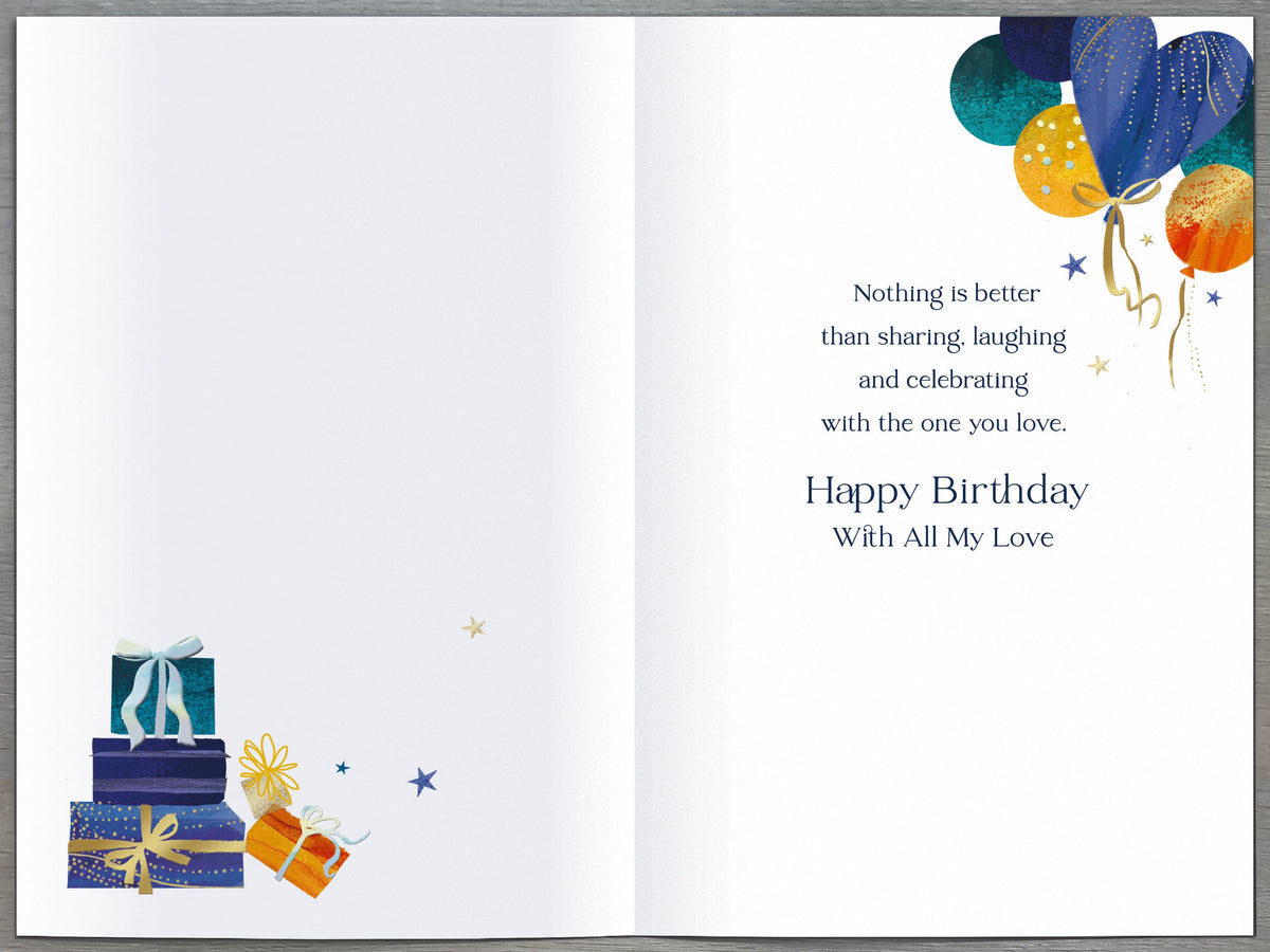 Standard Greeting Cards Birthday Husband  Carlton Core Line