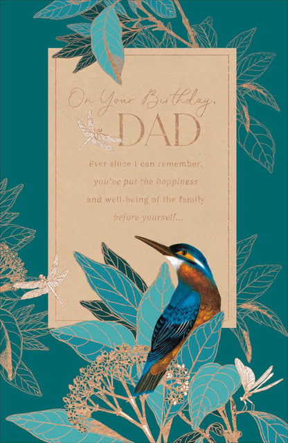 Standard Greeting Cards Birthday Dad  Royal Horticultural Society