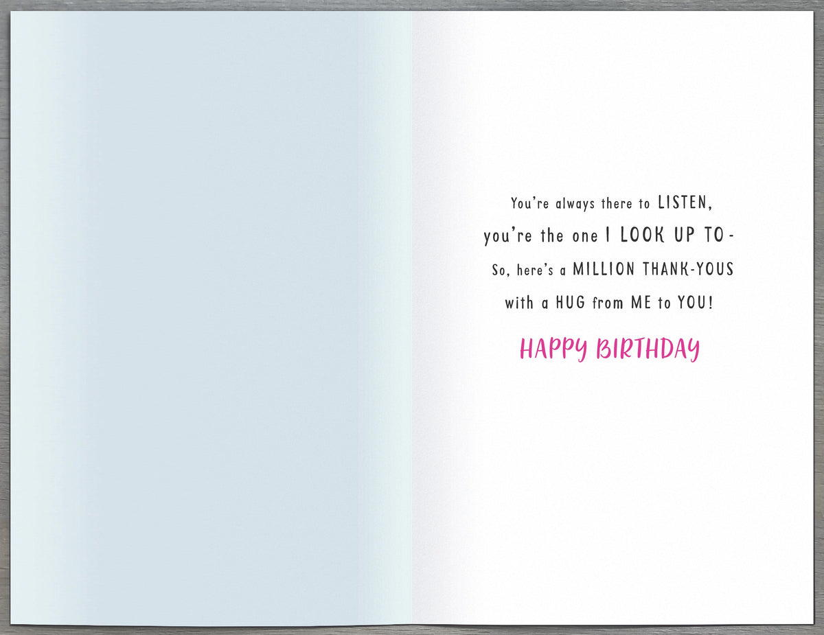 Standard Greeting Cards Birthday Mum Cute Floofs