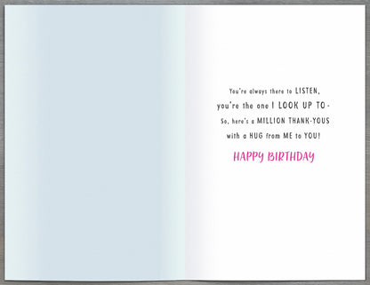 Standard Greeting Cards Birthday Mum Cute Floofs