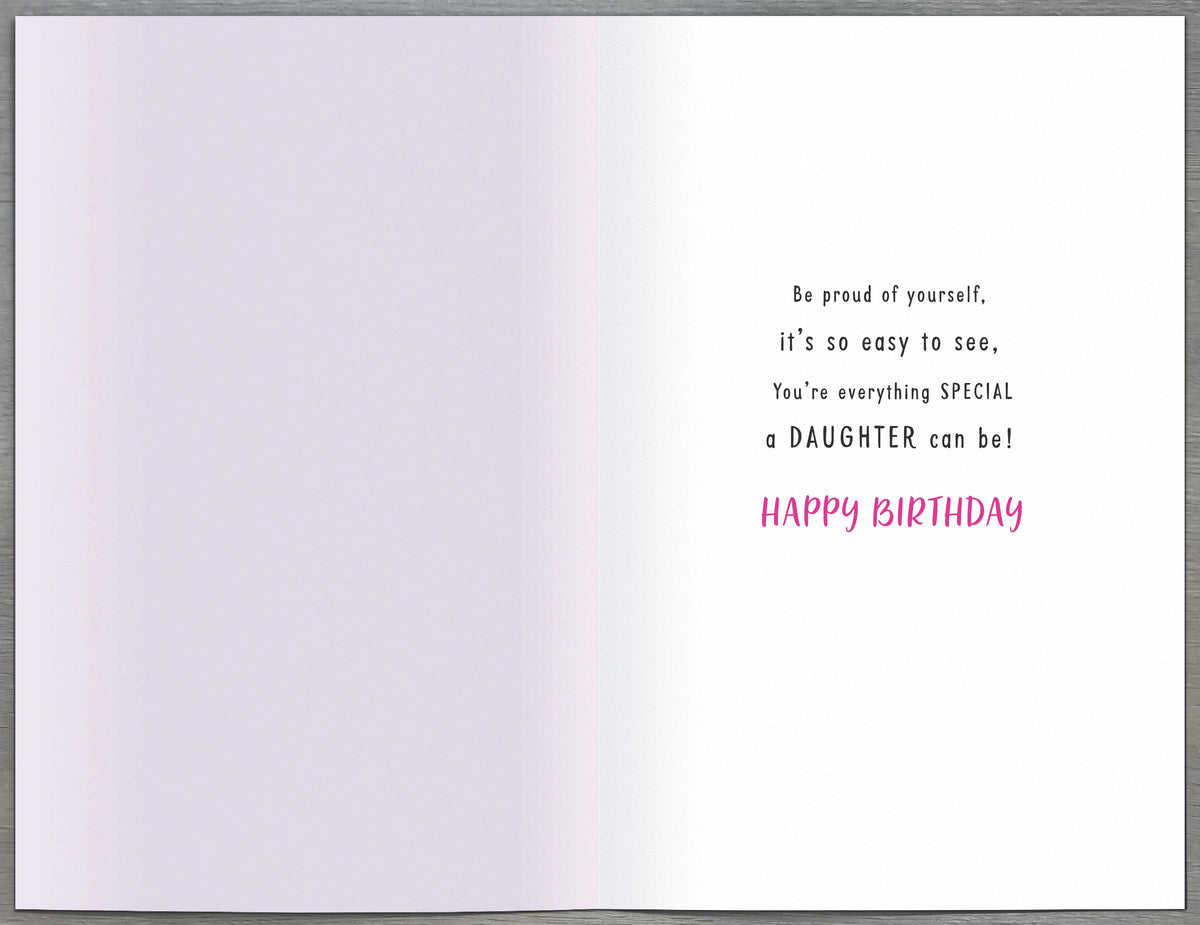 Standard Greeting Cards Birthday Daughter Cute Floofs