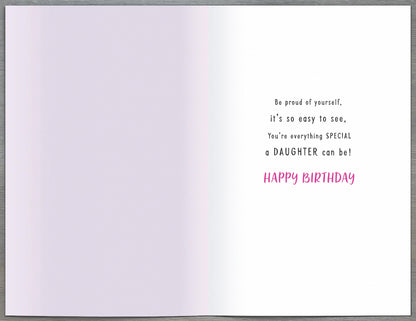 Standard Greeting Cards Birthday Daughter Cute Floofs